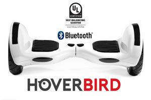 UL2272 I6 10" HOVERBIRD HOVERBOARD - SELF BALANCING SCOOTER - WHITE