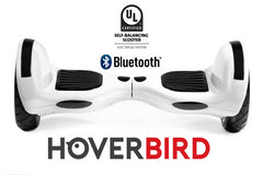 UL2272 I6 10" HOVERBIRD HOVERBOARD - SELF BALANCING SCOOTER - WHITE