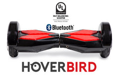 UL2272 I5 8" HOVERBIRD HOVERBOARD  - SELF BALANCING SCOOTER - BLACK/RED