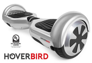 UL2272 I1 6.5" HOVERBIRD HOVERBOARD - SELF BALANCING SCOOTER - CHROME