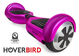 UL2272 I1 6.5" HOVERBIRD HOVERBOARD - SELF BALANCING SCOOTER - PINK CHROME