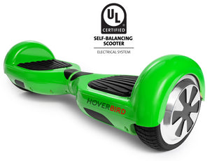 UL2272 I1 6.5" HOVERBIRD HOVERBOARD - SELF BALANCING SCOOTER - GREEN