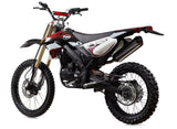 T4B X35 250cc Four Stroke Air Cool Engine Motocross Dirt Bike Full Size 21 Inch Front 18 Inch Rear Wheels Transmission 5 Speed manual 1-0-2-3-4-5 with EPA