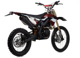 T4B X35 250cc Four Stroke Air Cool Engine Motocross Dirt Bike Full Size 21 Inch Front 18 Inch Rear Wheels Transmission 5 Speed manual 1-0-2-3-4-5 with EPA