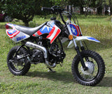 T4B X21A DIRT BIKE 70CC AUTO KICK START FOR KIDS