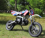 T4B X21D DIRT BIKE 110CC SEMI AUTO KICK START